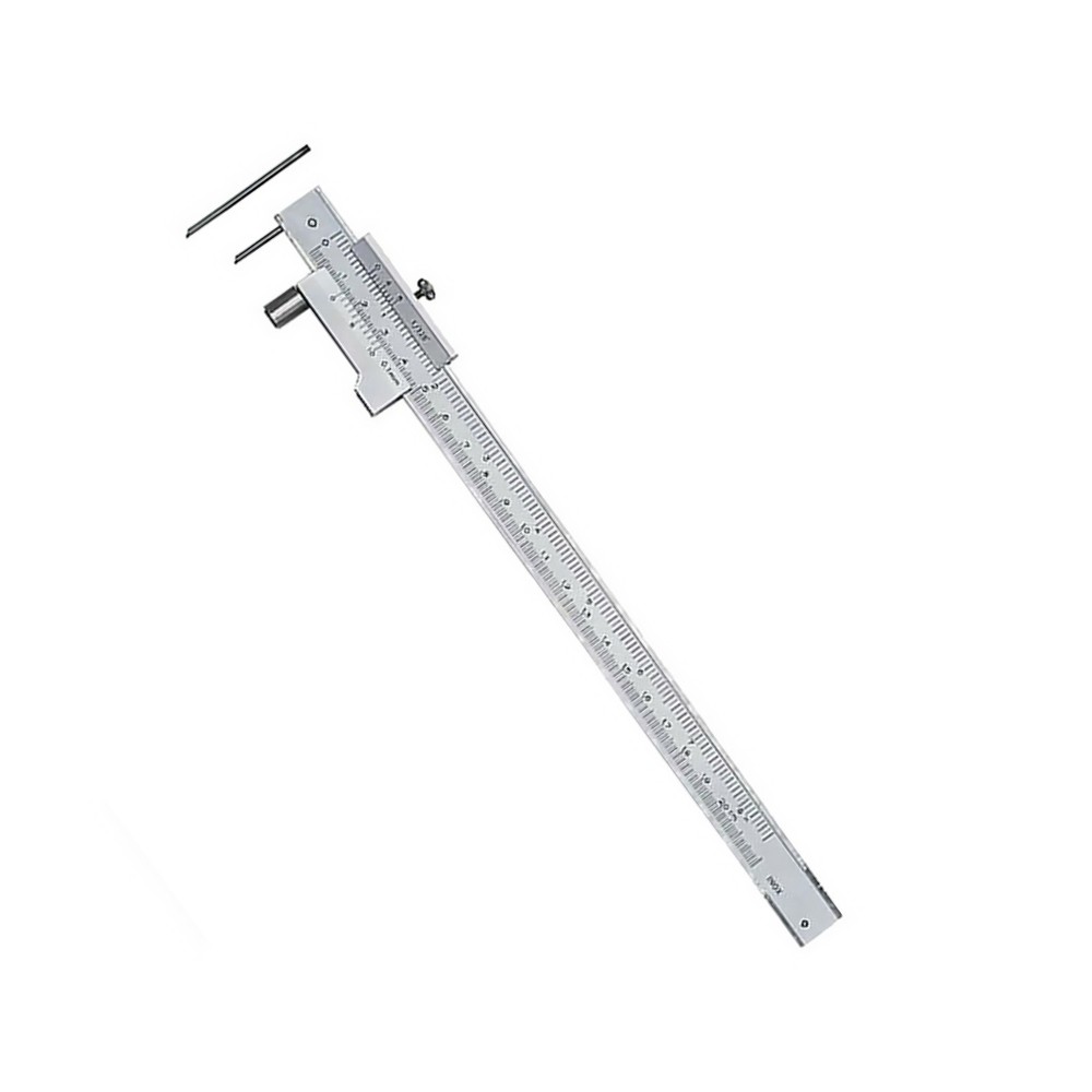 0-200mm Marking Vernier Caliper With Carbide Scriber Parallel Marking Gauging
