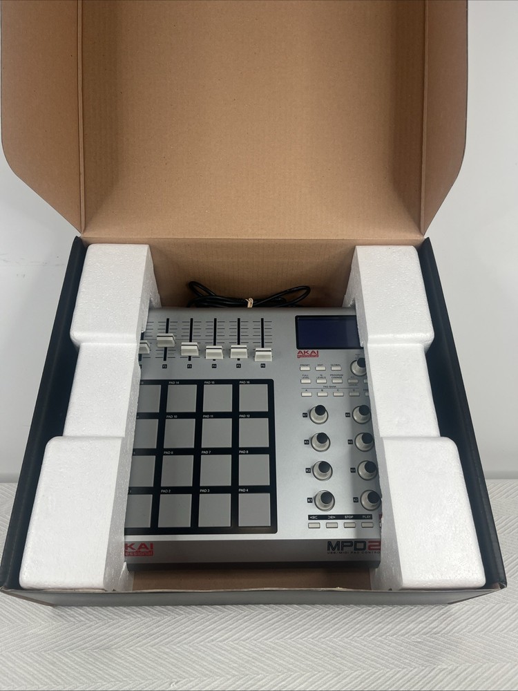 Akai Professional MPD24 Display USB MIDI Pad Controller No AC Adapter (untested)