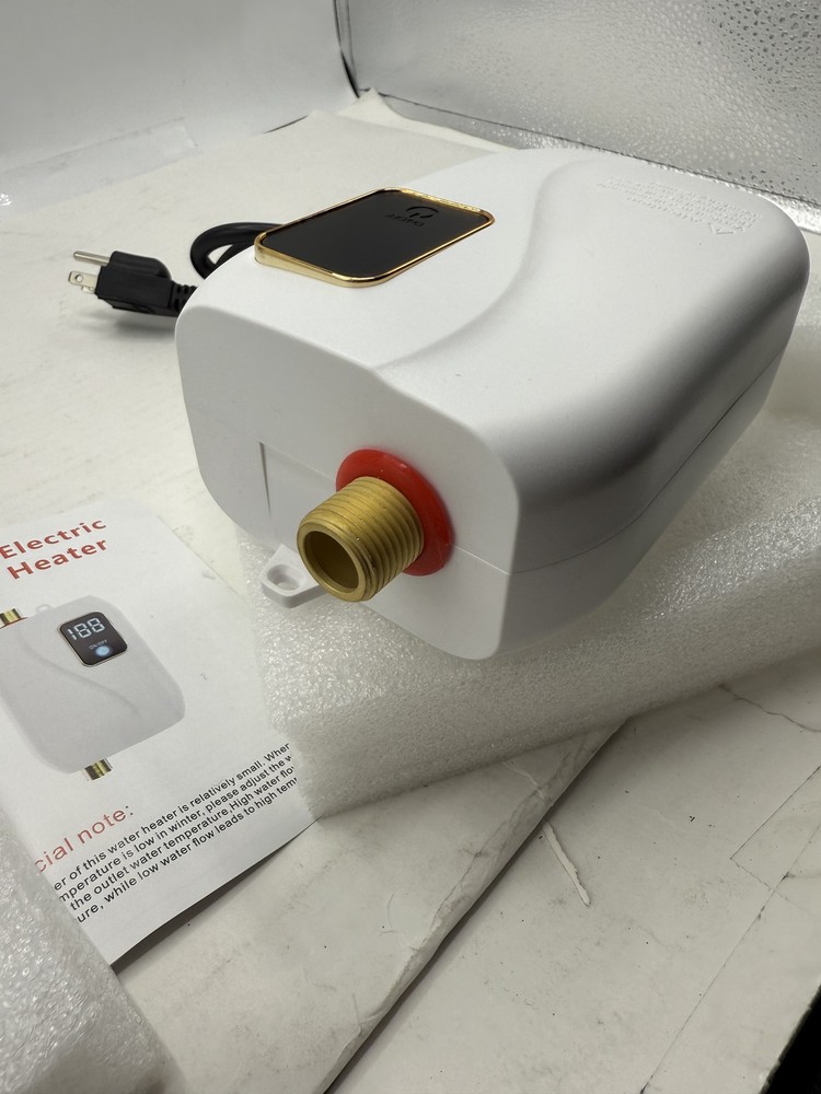 Tankless Water Heater Electric 110V, 3000W Instant Electric Water Heater, Under