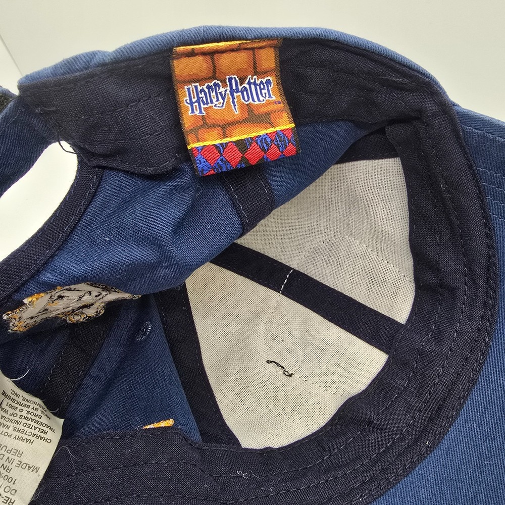 Harry Potter Hogwarts Youth Hat Cap Adjustable Back Strap Blue
