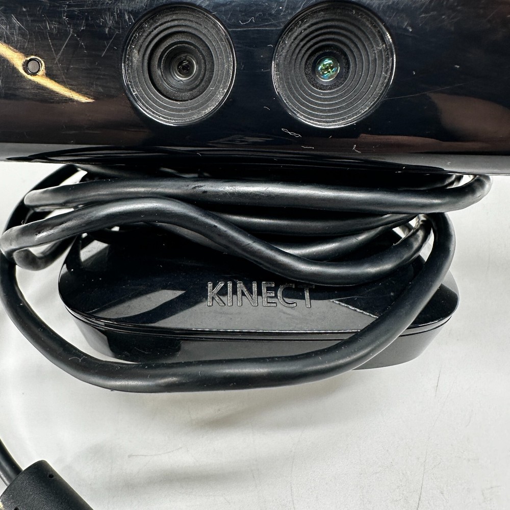 Microsoft Xbox 360 Kinect 1414 Black Wired Motion Sensor Bar Camera