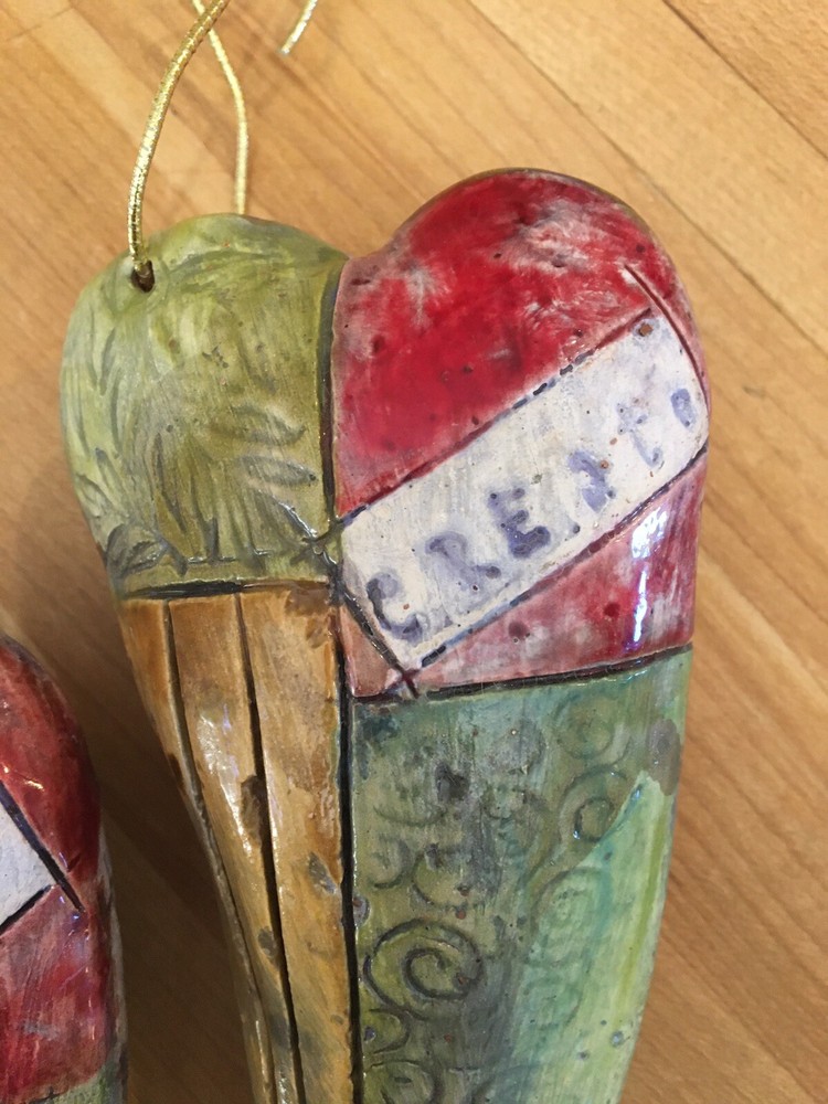 Patricia Gawle Ceramic "Wish Maker Hearts"