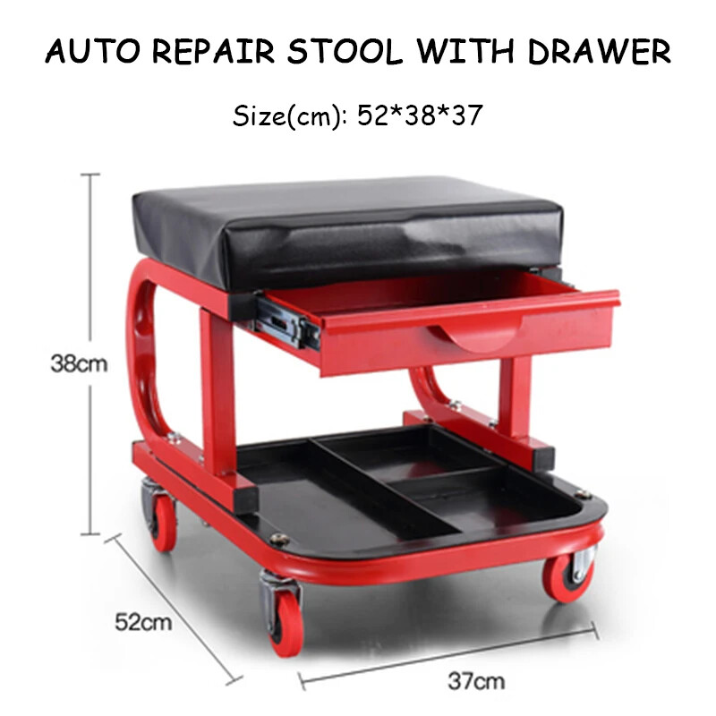 Car Repair Bench Work Recliner Skateboard Supporting Maintenance Special Tools