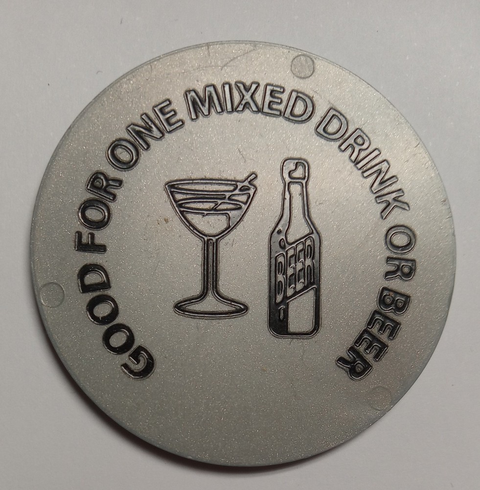 Plastic Trade Token Bluff Siding Wisconsin