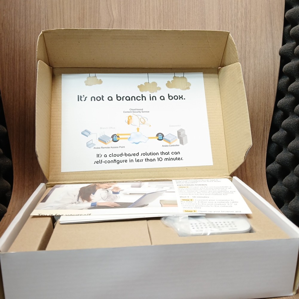 Aruba RAP-2WG-US Remote Wireless Access Point Open Box