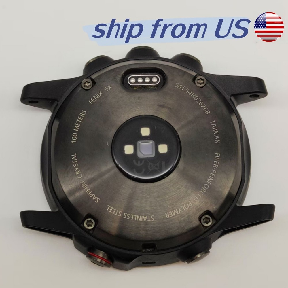 For Garmin Fenix 5X Wtach Back Case Back Cover Without Battery Replacement Part