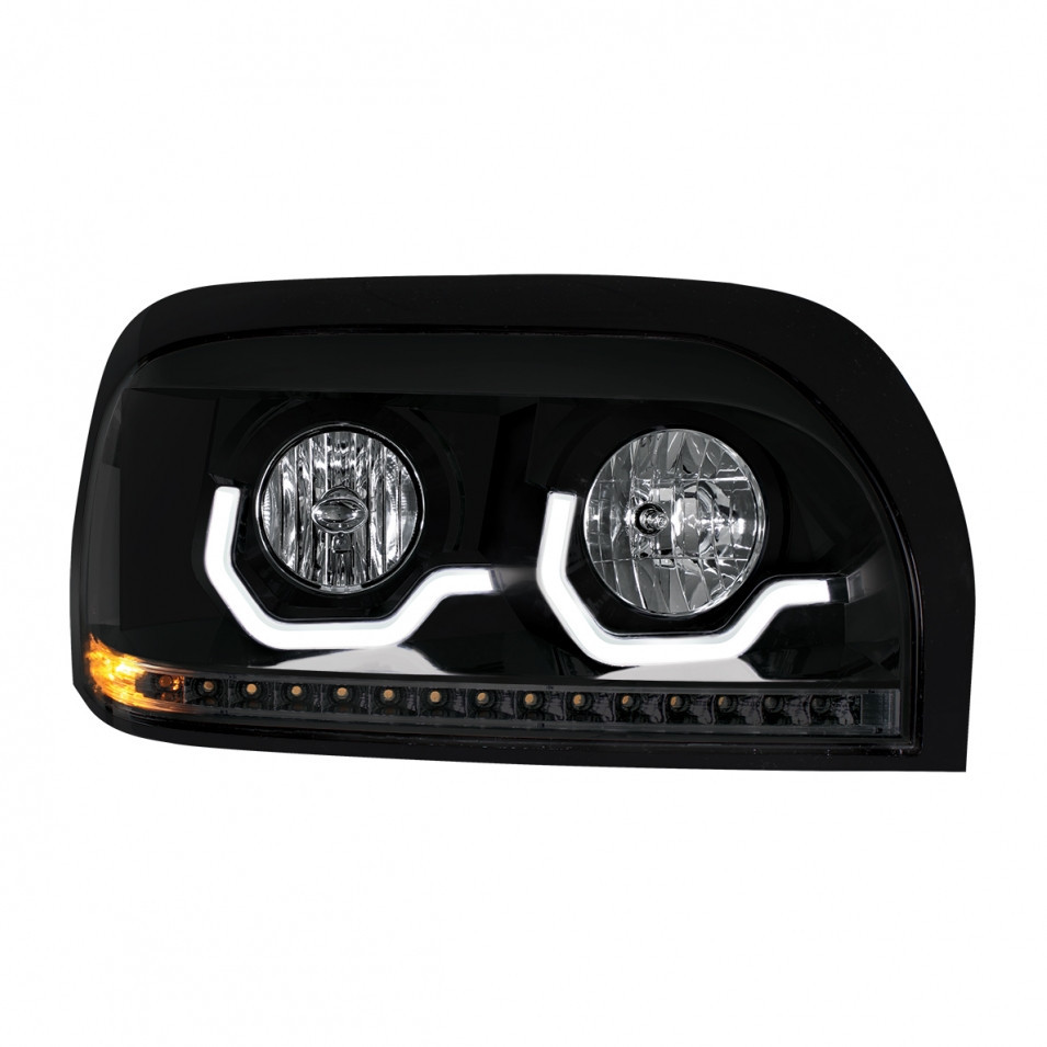 Freightliner Century "Blackout" Projection LED Headlight - Passenger Side