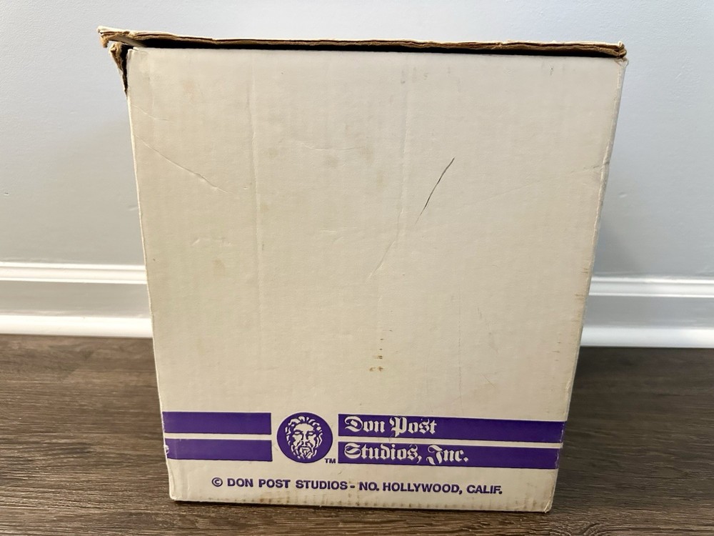 Don Post Studios Star Wars Darth Vader Mask Black w/ Original Box & Paperwork