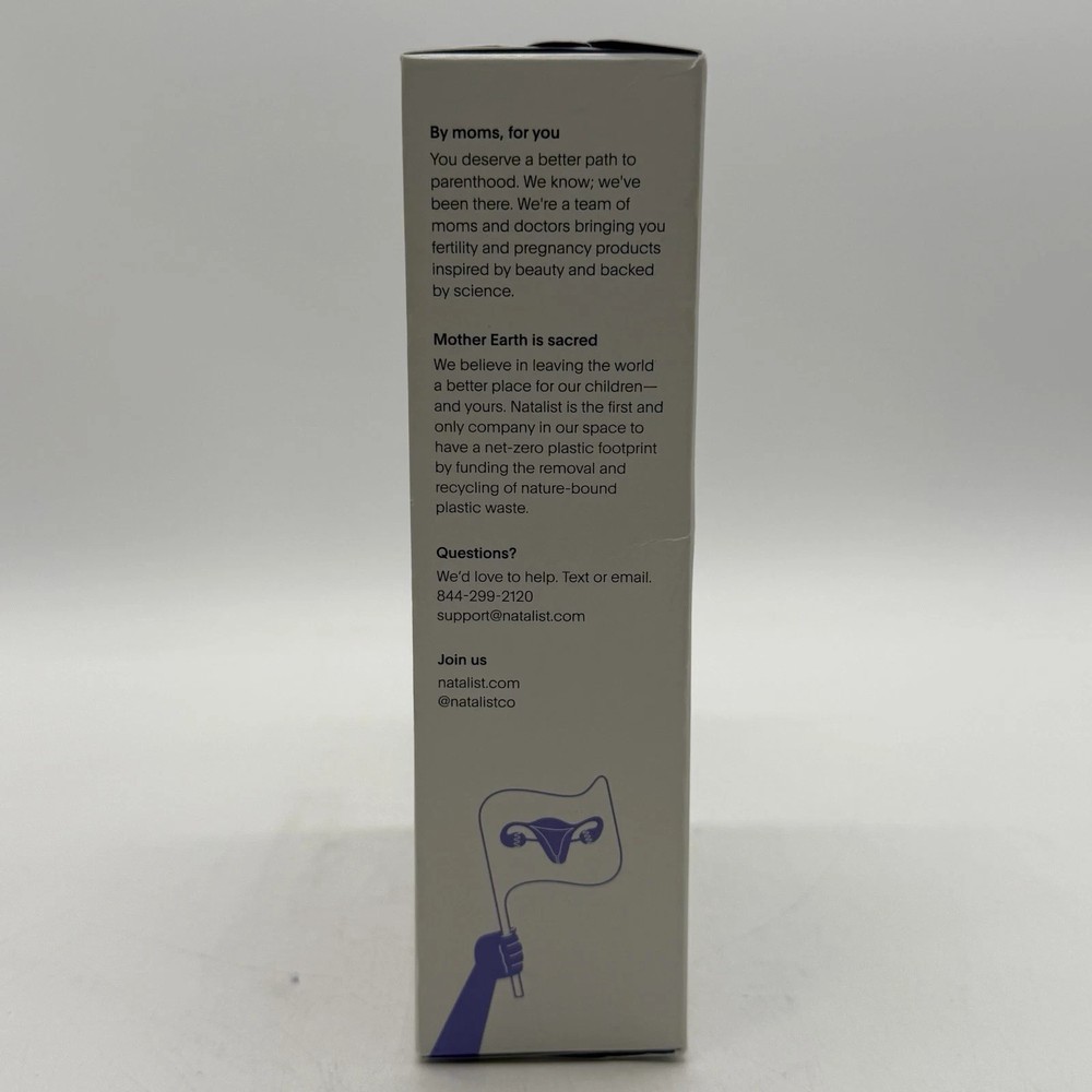 Natalist Ovulation Test Strips & Tracker Kit 30Ct With Test Cup SEALED