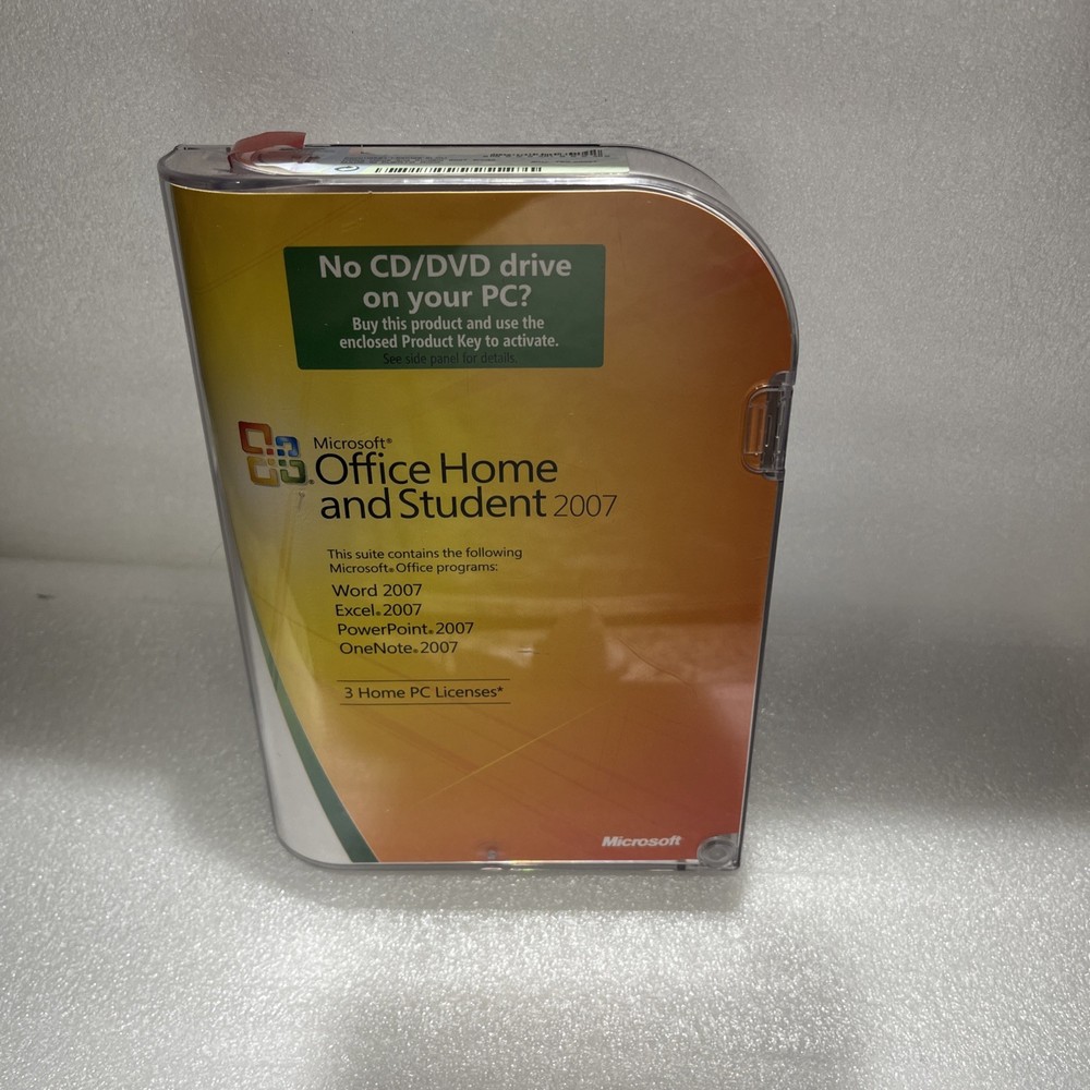 Microsoft Office Home and Student 2007 (New Sealed ✨