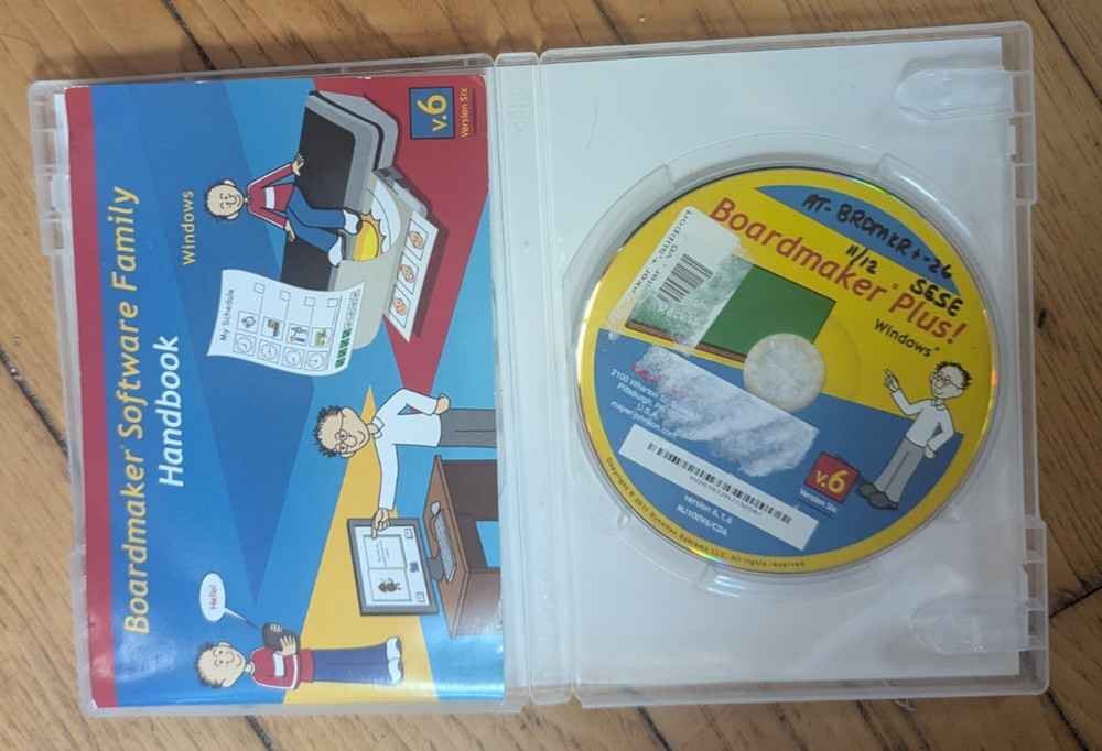Boardmaker Plus! V.6 Windows [CD-ROM] 2 Disc Mayer-Johnson