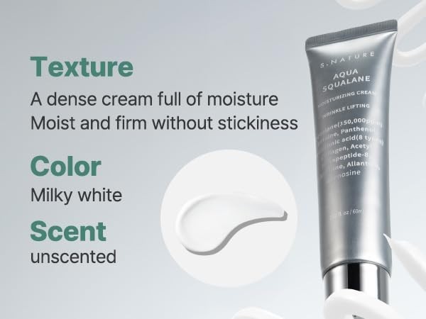 S Nature Aqua Squalane Moisturizing Cream 80ml