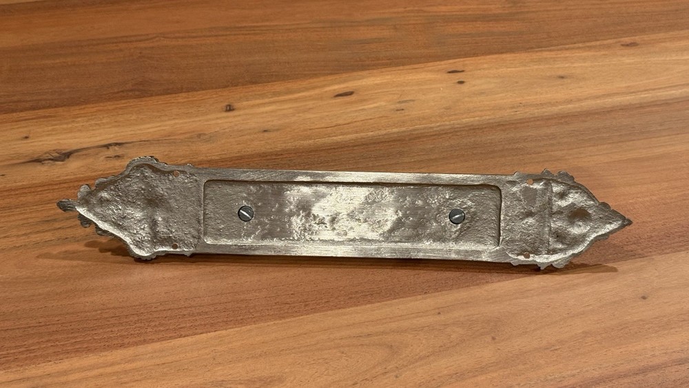 Large 16” Ornate Victorian Style Door Pull Push Plate Architectural Hardware