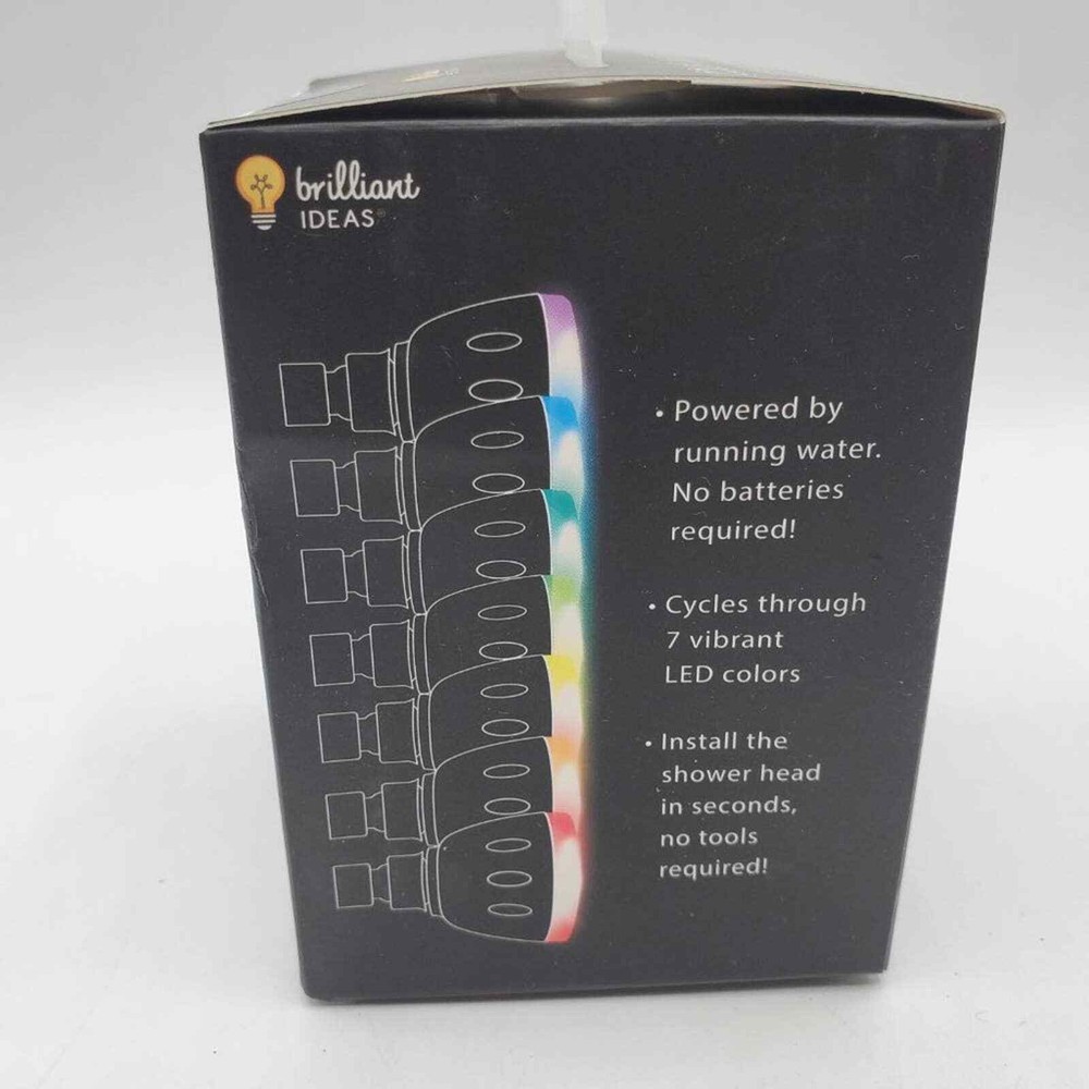 NIB COLOR CHANGING LED SHOWER HEAD