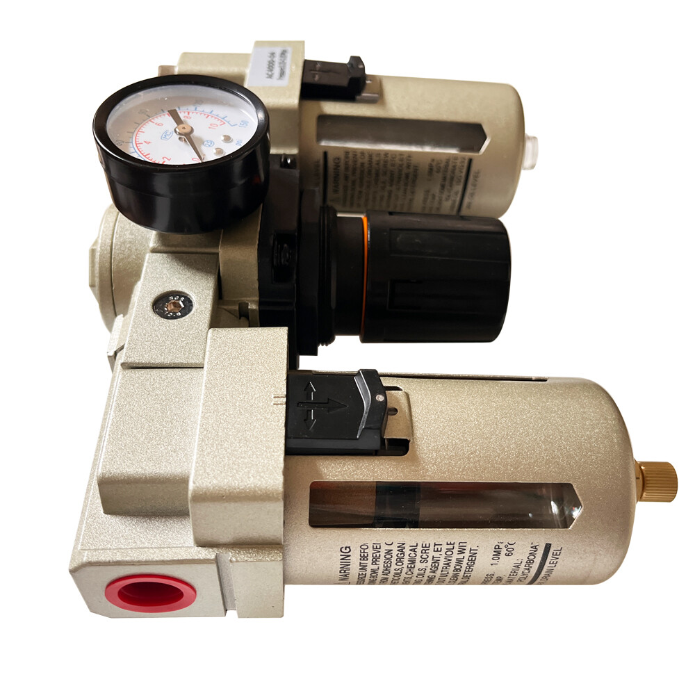 0.75'' NPT Filter Regulator Oiler Lubricator Compressed Air Source Treatment New
