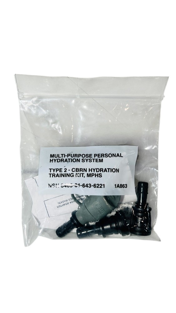 Camelbak Multi-purpose Prsnl Hydration System Type 2 CBRN Hydration Trng Kit 4Pc