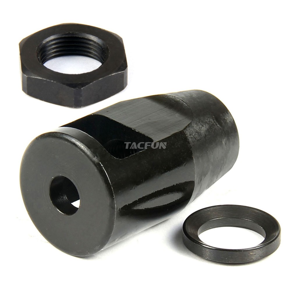 Compact Short Muzzle Brake 1S-P Type 5/8x24 TPI for .308