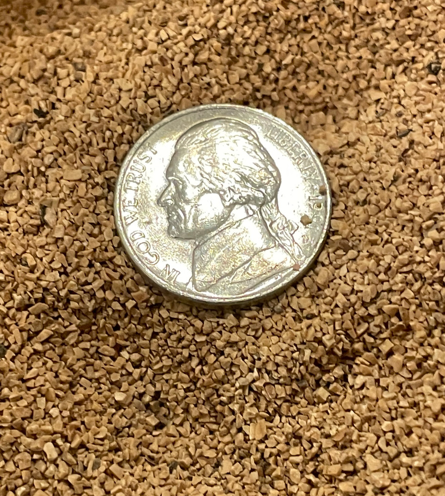 2.75 lbs Fine 24 Grit Walnut Shell Blasting / Tumbling Media