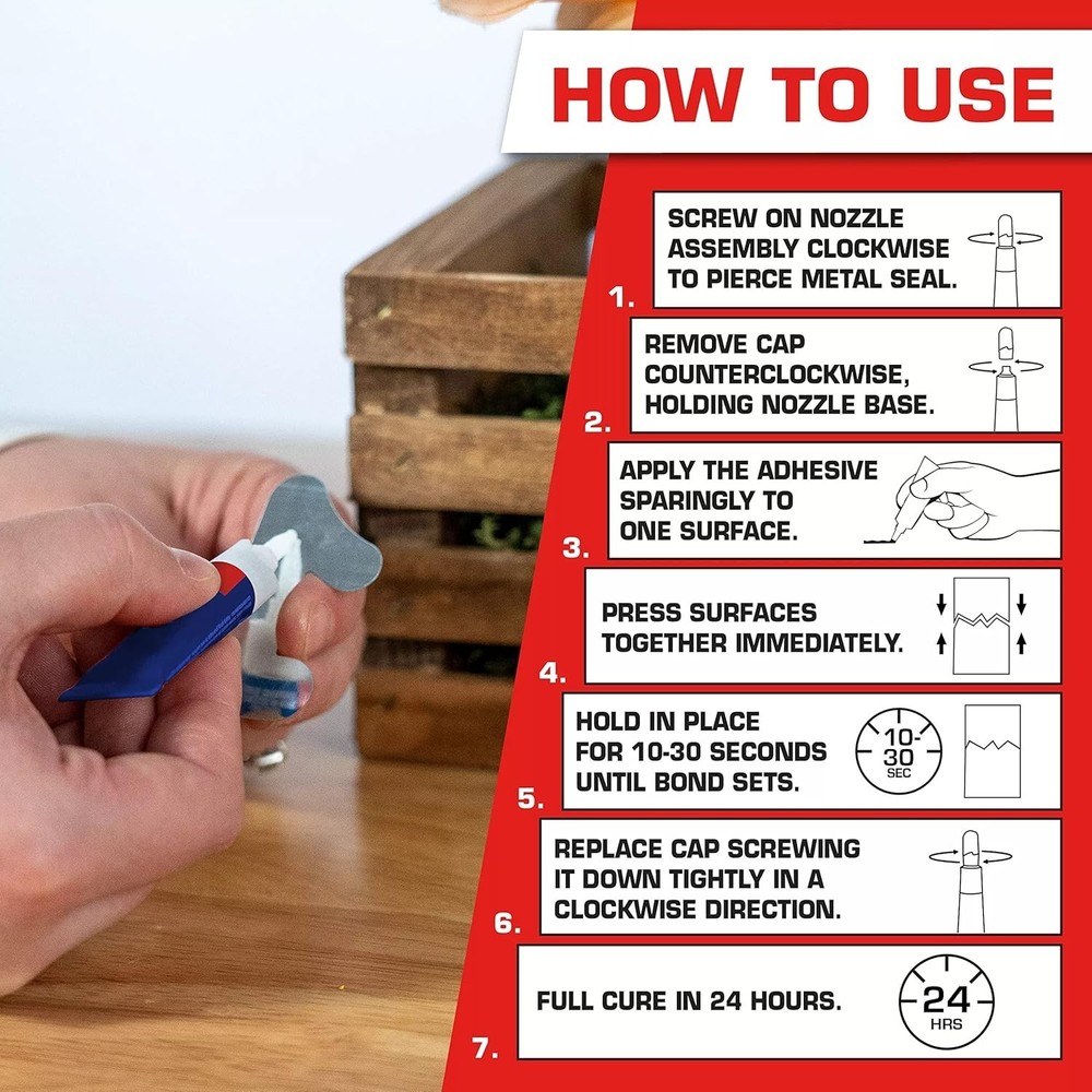 Super Glue 0.07 Oz. Liquid Clear 2 Pack Tubes (Each)