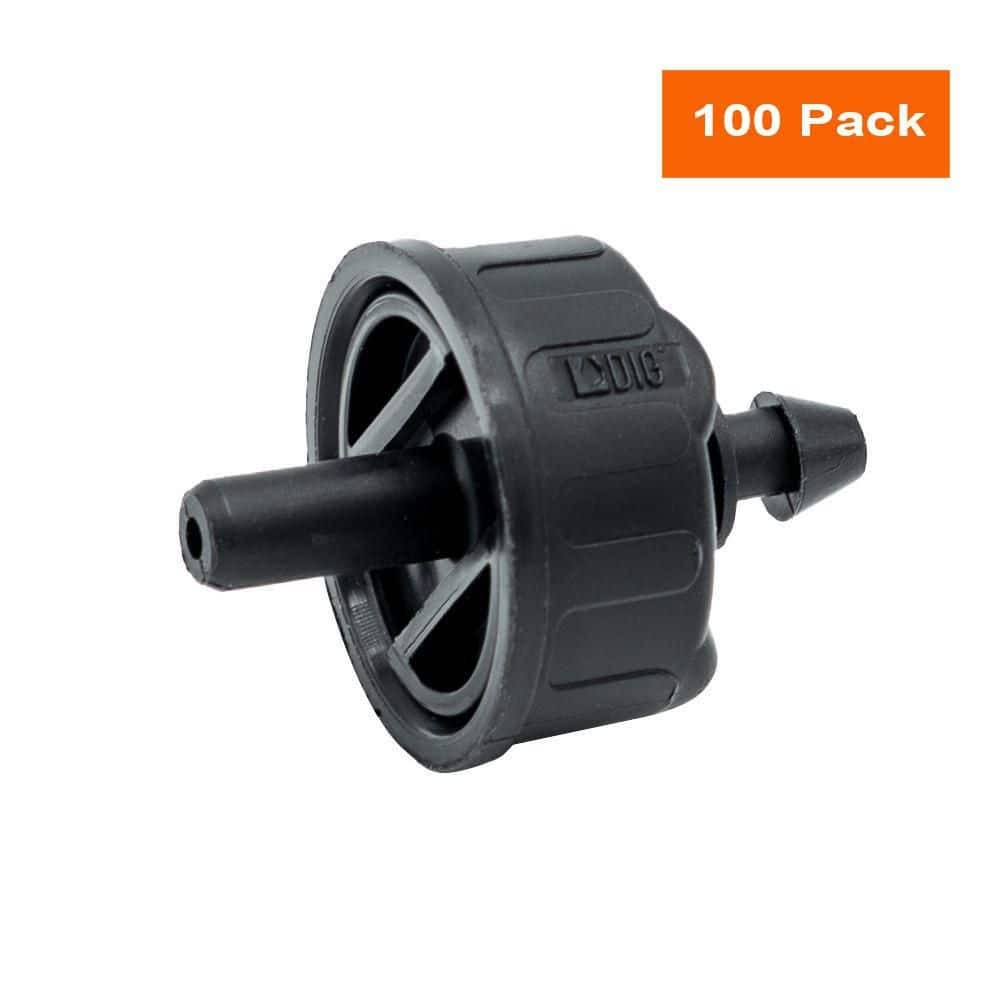 DIG 1 GPH Pressure Compensating Dripper B221-100PC (100-Pack)