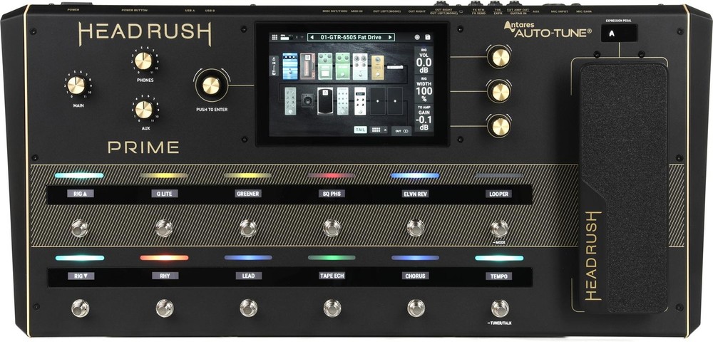 HeadRush Prime Guitar Multi-effects/Amp Modeler/Vocal Processor Unit
