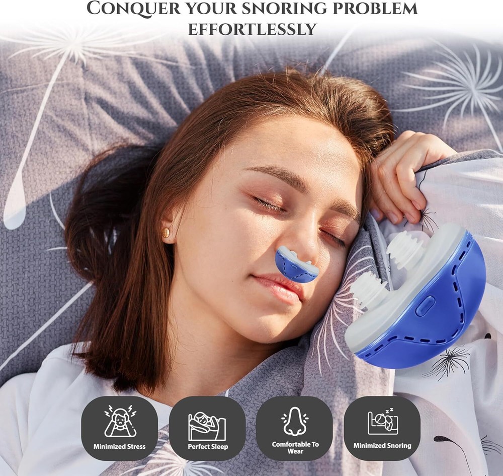 Upgraded Variable Speed Anti Snoring Breathable, Effective Snoring Prevention US