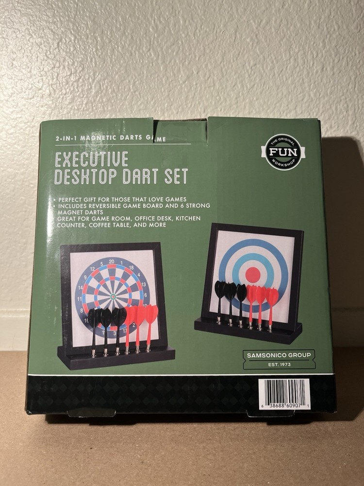 "Game Design" Executive Dart Set:New in Box