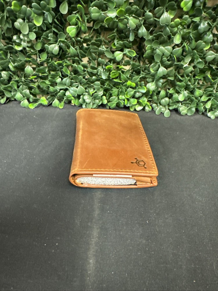 Code 118 Leather Case For Wallet Chestnut