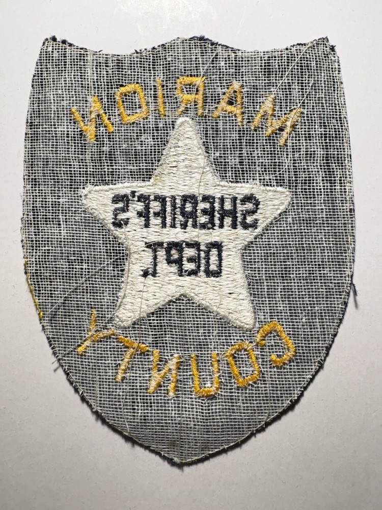Marion County Florida Sheriff Patch ~ Obsolete