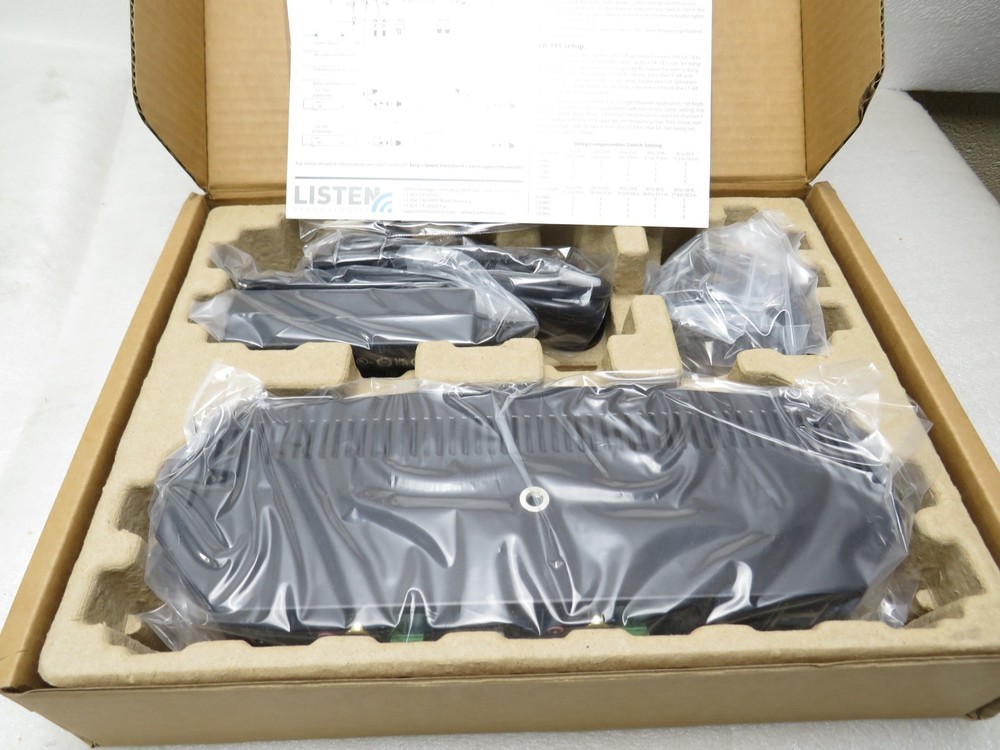 Listen Technologies LT-84-01 ListenIR 2-Channel Transmitter/Radiator Combo [CTB]