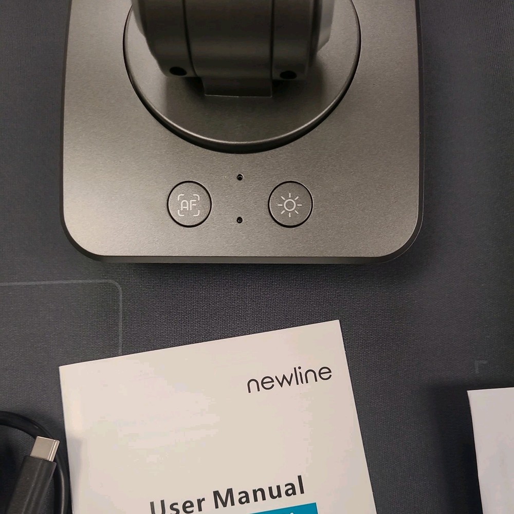 Newline Document Camera . Box only opened for photos.