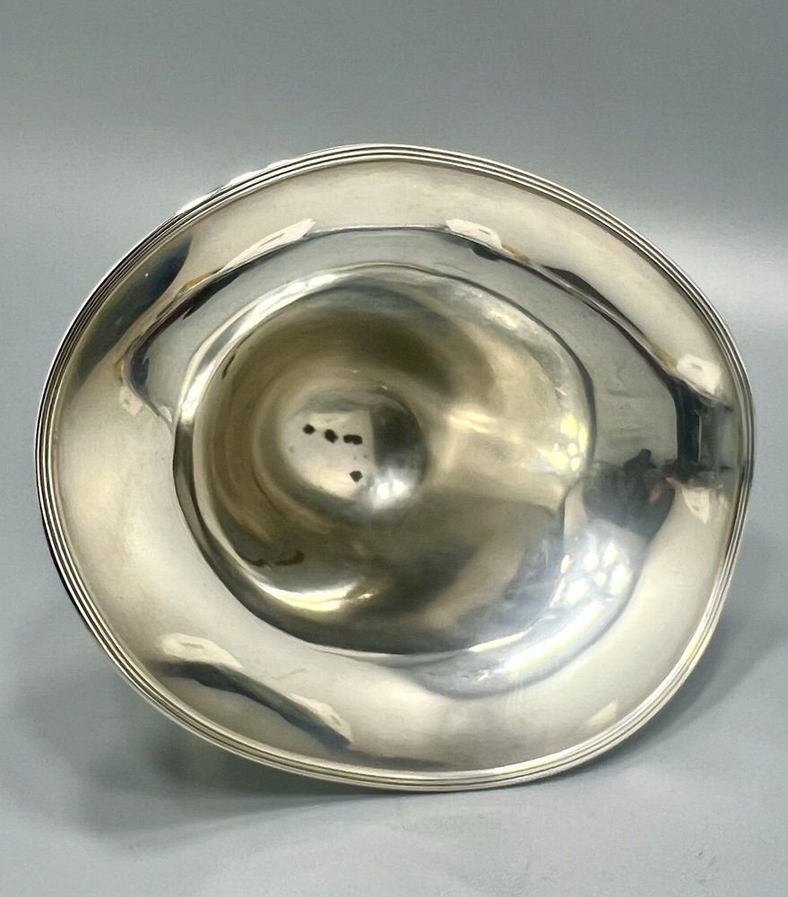 Sterling Silver Vintage Footed Candy Dish 93.7 Grams