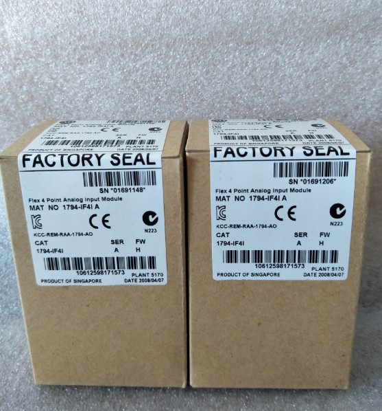 New Factory Sealed AB 1794-IF4I SER A Flex 4 Point Analog Input Module 1794IF4I