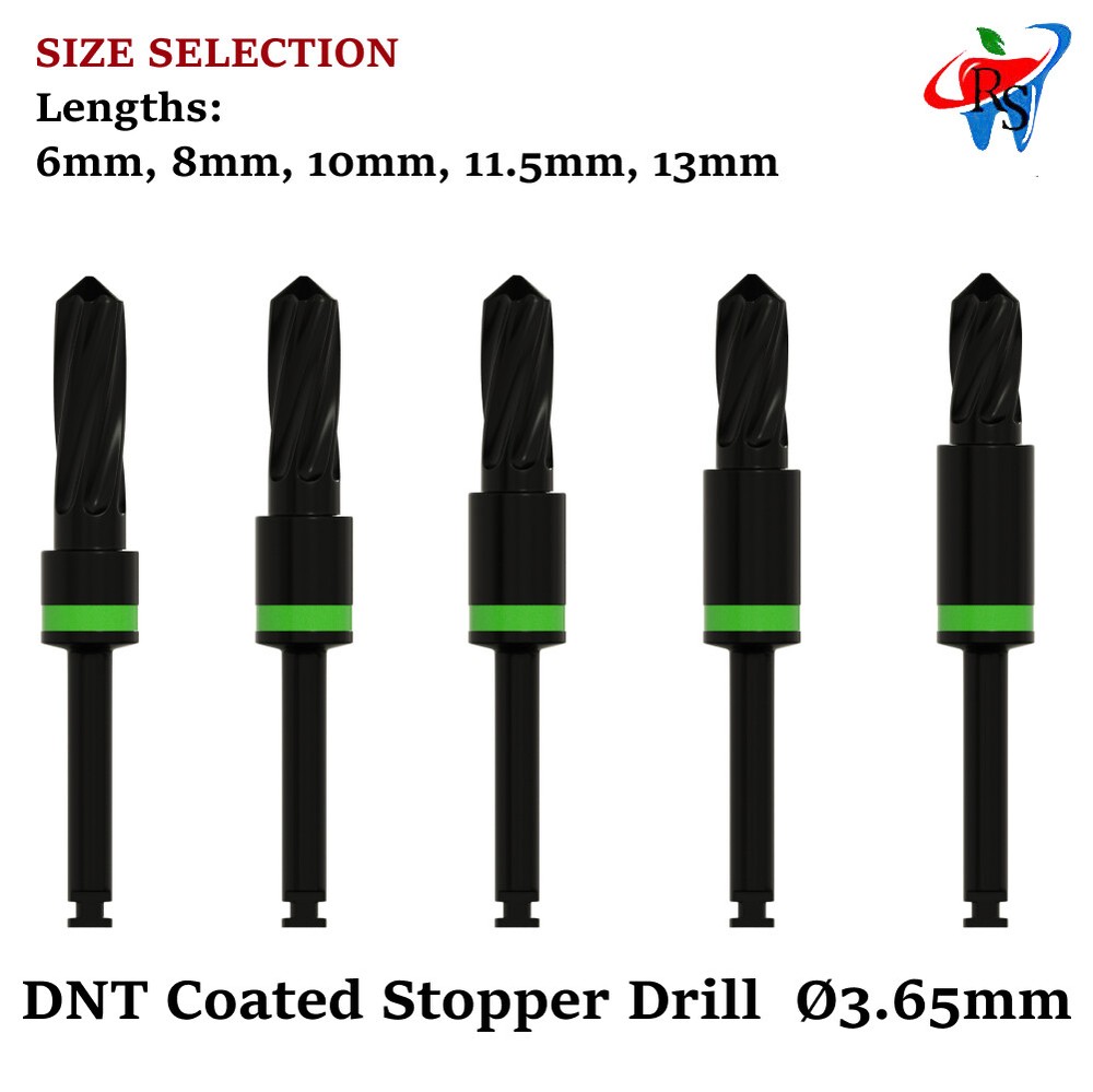 Dental Implant Surgical DNT Drill With Integral Stopper Ø3.65mm