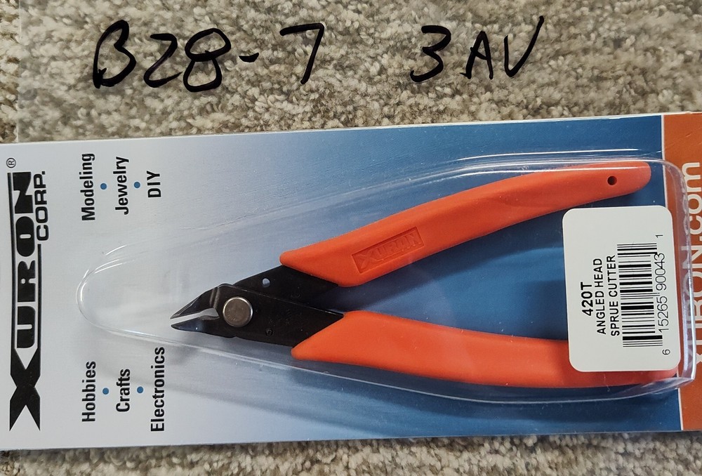 XURON CORP. ANGLED HEAD SPRUE CUTTER