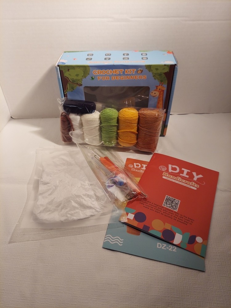 Crochet Kit for Beginners, Learn to Crochet - See Pics !