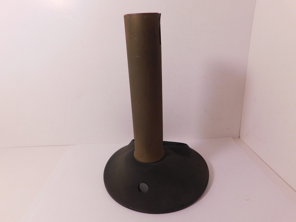 One Slightly Used Black Dial Candlestick Base w/Stem and Needs Restoring!