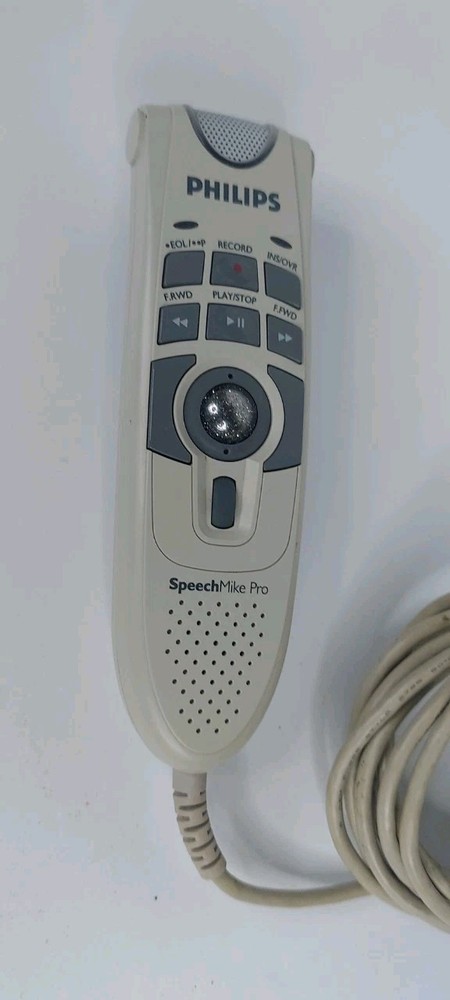 Philips SpeechMike Pro LFH5274/00 USB Dictation Microphone Barcode Scanner