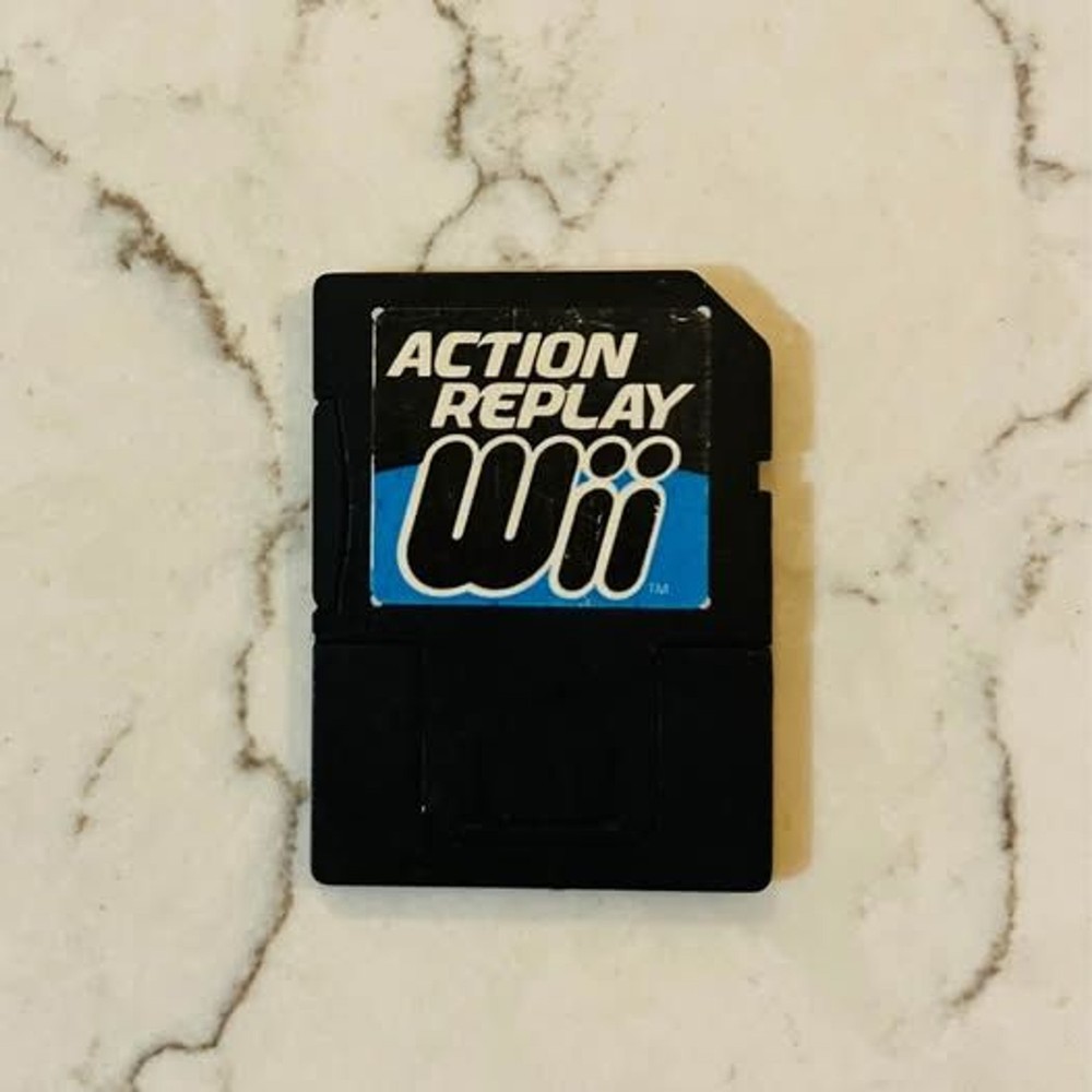 Nintendo Wii Action Replay MicroSD Card - Untested