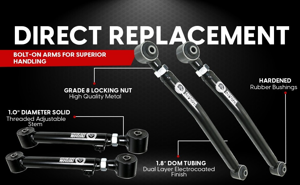 OEM Replacement Rear Upper Control Arms 09+RAM 1500/ 20+ Gladiator