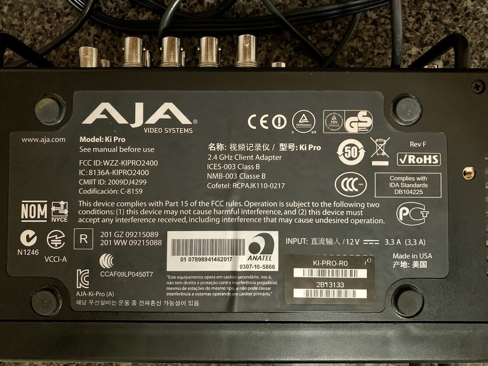AJA Ki Pro HD SD Video Recorder with Drive