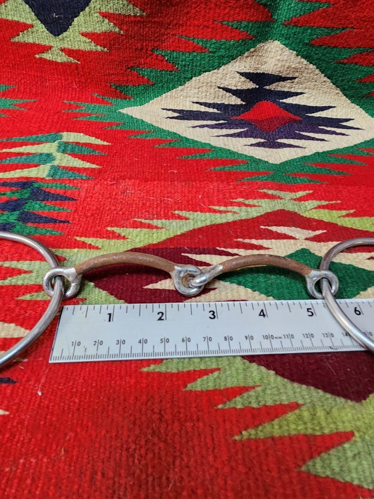 5 " LOSE RING CURVED MOUTH BIT