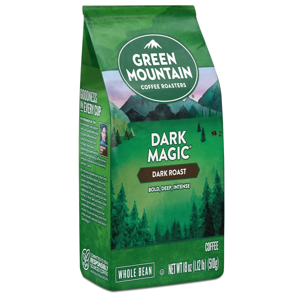 Dark Magic, Whole Bean Coffee, Bagged 18 Oz