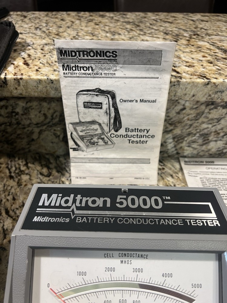Midtronics Midtron 5000 Battery Conductance Tester Cased