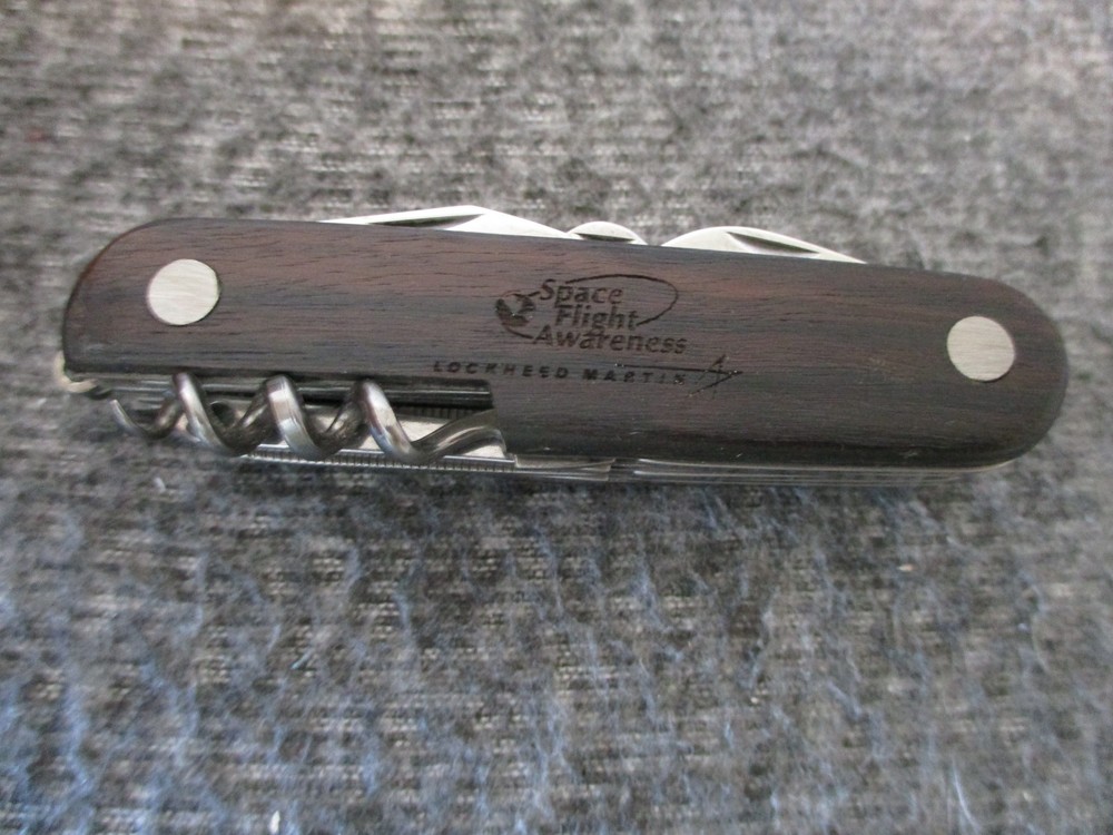 NASA MSFC-MISSILE COMMAND MULTITOOL PKT KNIFE-MCDONNELL/LOCKHEED/TELEDYNE/BOEING
