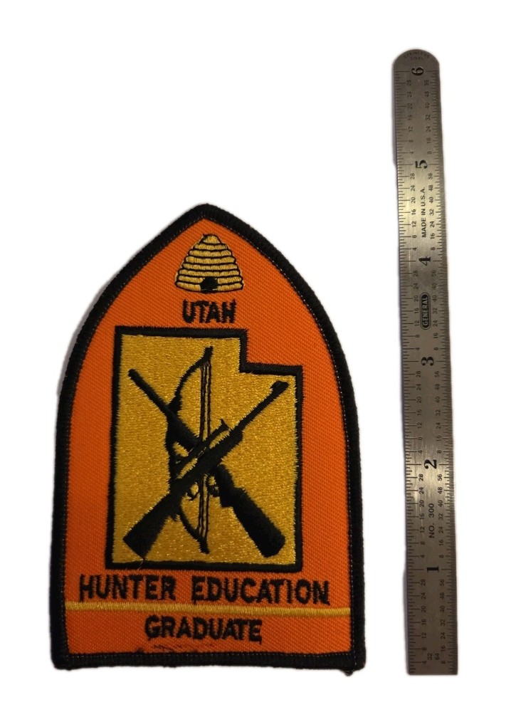Utah Hunter Education Graduate Patch,  Utah Safe Hunter Patches