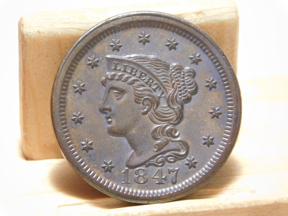 1847 U.S. large cent