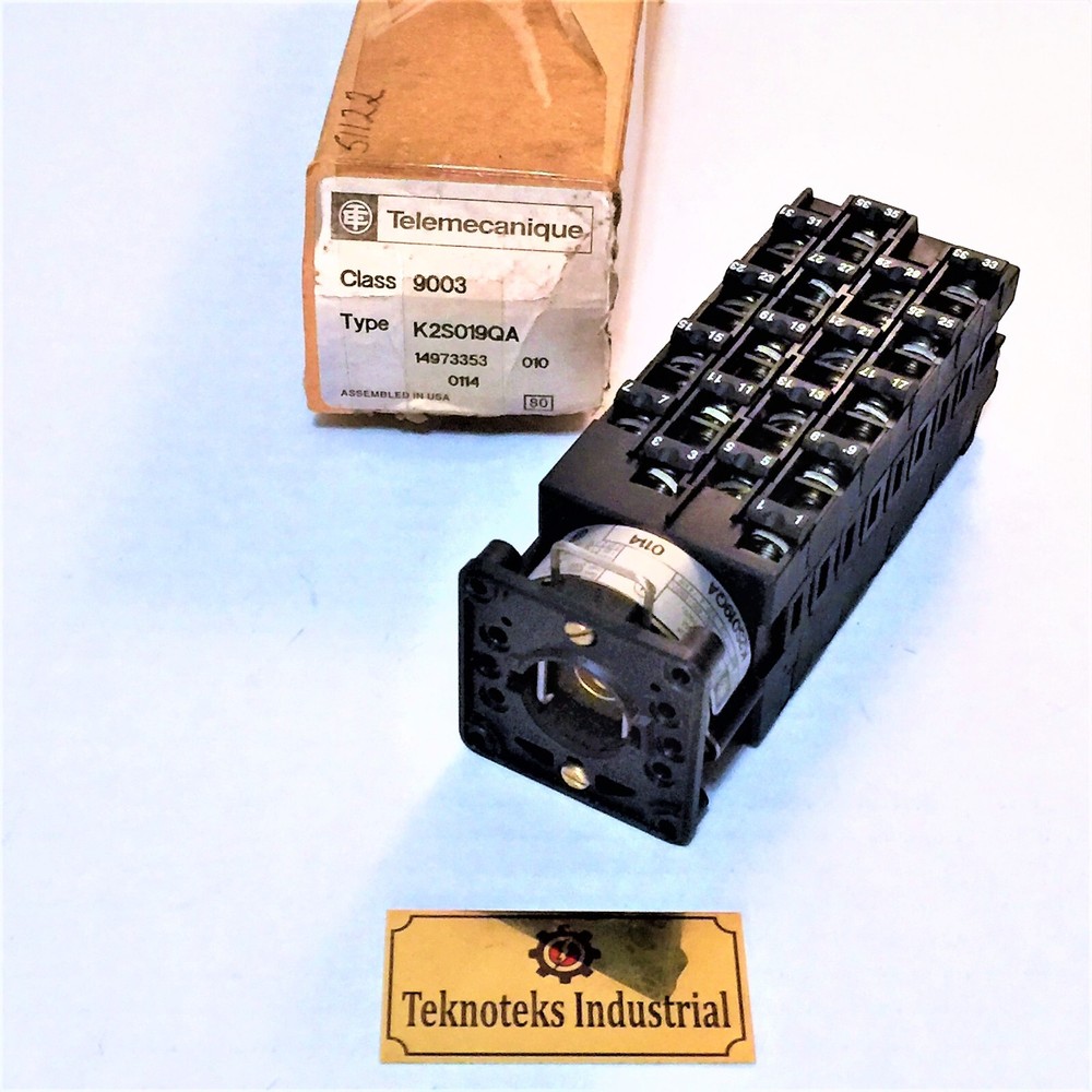 TELEMECANIQUE  K2SO19QA  ROTARY  SELECTOR SWITCH
