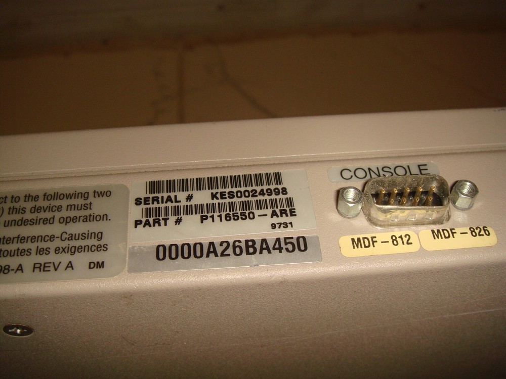 BAYSTACK 350T BAY NETWORKS ASE-THUB 16 PORT Canada, powers up