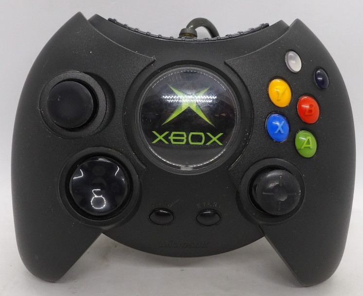 OEM Microsoft Xbox (Duke) Controller w/ Breakaway Cable Used Tested Working Good
